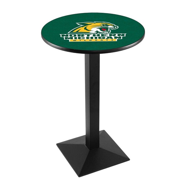 42" Blk Wrinkle Northern Michigan Pub Table